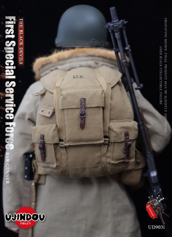 World War II US-Canada Joint Special Service Team 1 - Browning Automatic Rifle Shooter