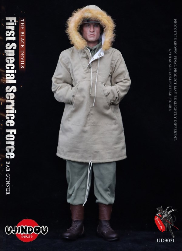 World War II US-Canada Joint Special Service Team 1 - Browning Automatic Rifle Shooter