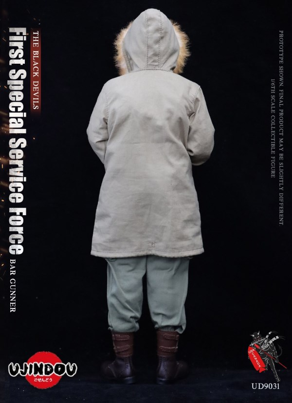 World War II US-Canada Joint Special Service Team 1 - Browning Automatic Rifle Shooter