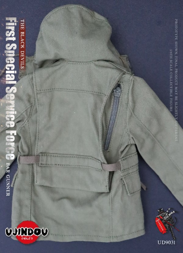 World War II US-Canada Joint Special Service Team 1 - Browning Automatic Rifle Shooter