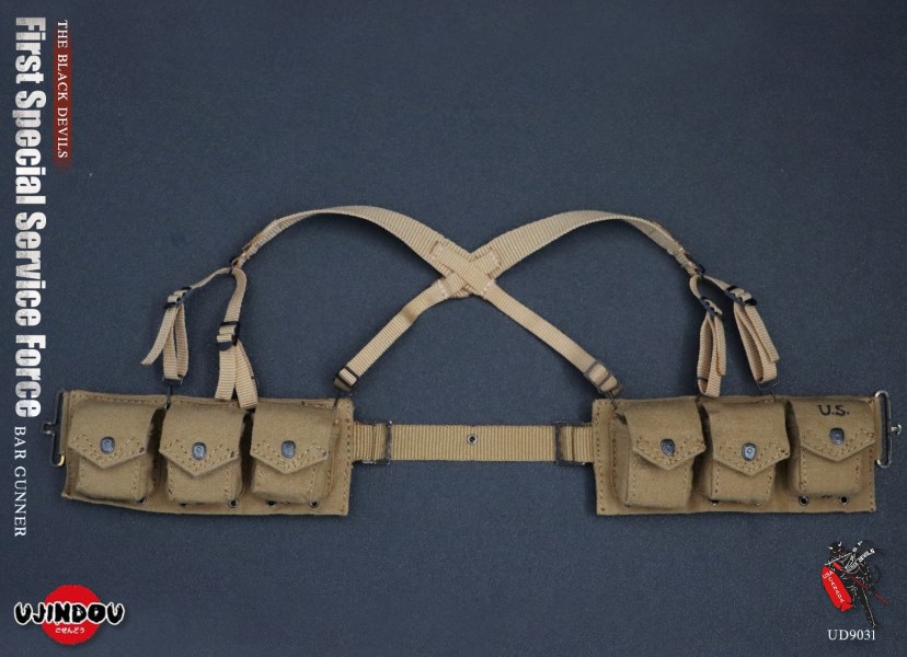 World War II US-Canada Joint Special Service Team 1 - Browning Automatic Rifle Shooter