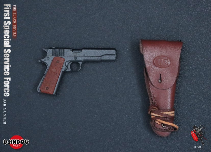 World War II US-Canada Joint Special Service Team 1 - Browning Automatic Rifle Shooter