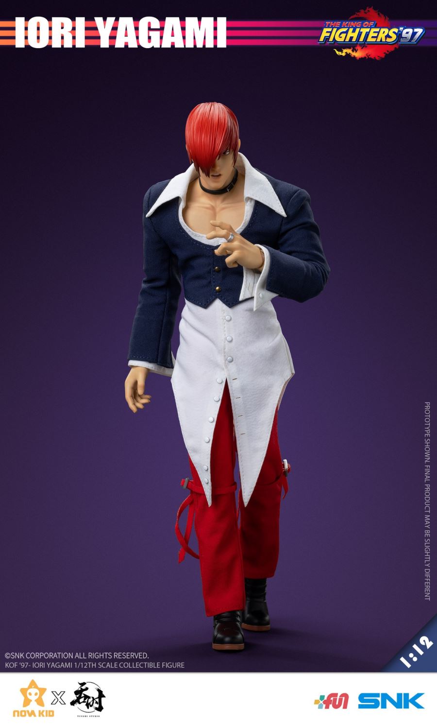 Iori Yagami - King of Fighters 97 [Licensed] 1/12