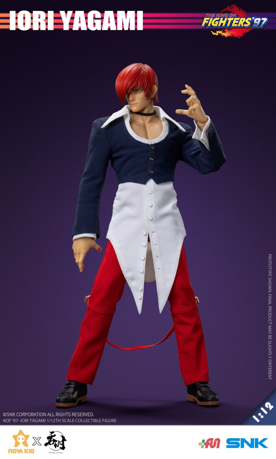 Iori Yagami - King of Fighters 97 [Licensed] 1/12