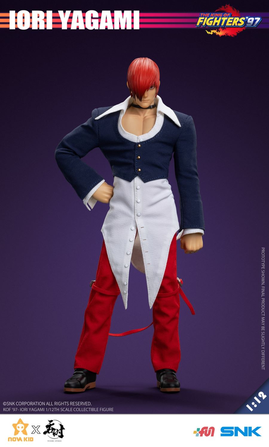 Iori Yagami - King of Fighters 97 [Licensed] 1/12