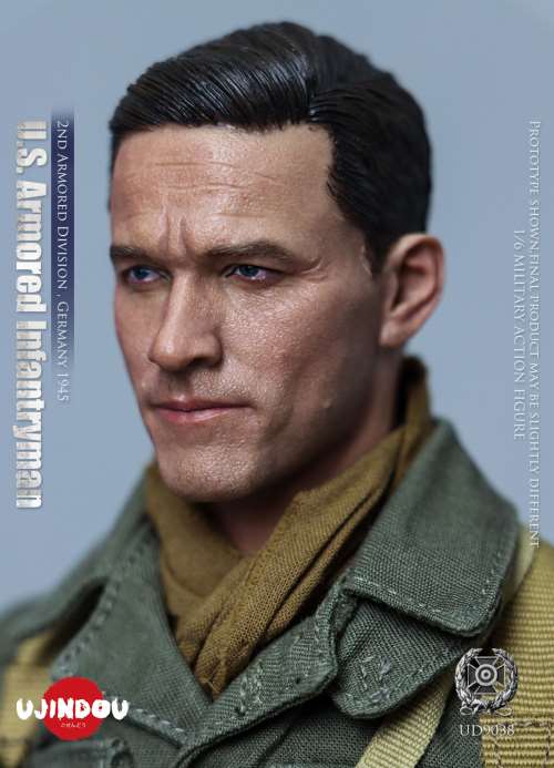 WWII US Armored Infantry 2nd Armored Division - Germany 1945 1/6