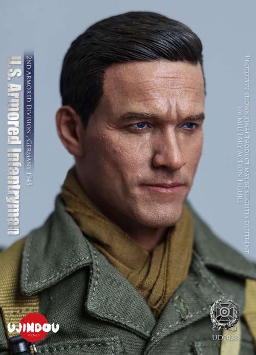 WWII US Armored Infantry 2nd Armored Division - Germany 1945 1/6