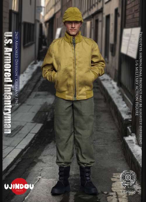 WWII US Armored Infantry 2nd Armored Division - Germany 1945 1/6