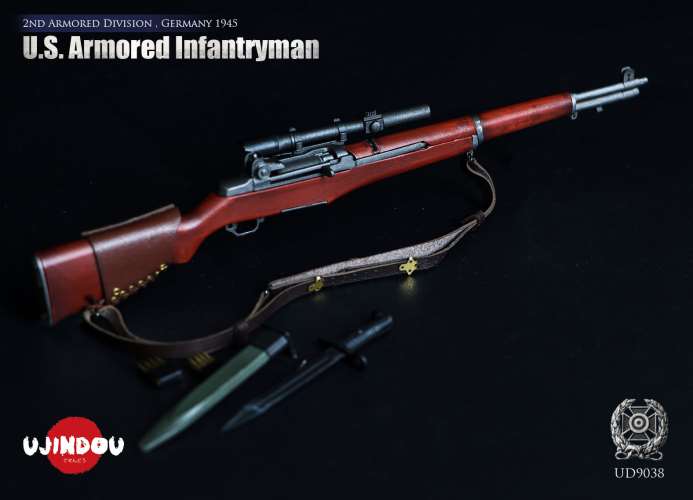 WWII US Armored Infantry 2nd Armored Division - Germany 1945 1/6