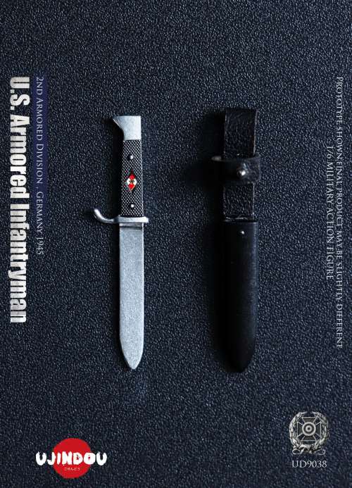 WWII US Armored Infantry 2nd Armored Division - Germany 1945 1/6