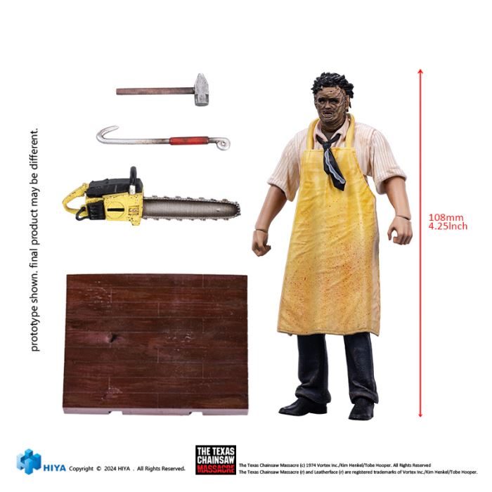 Texas Chainsaw Massacre 1974 Leatherface 1/18