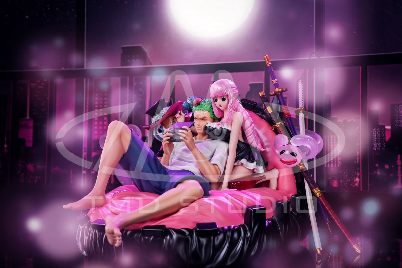 Roronoa Zoro & Perona - One Piece