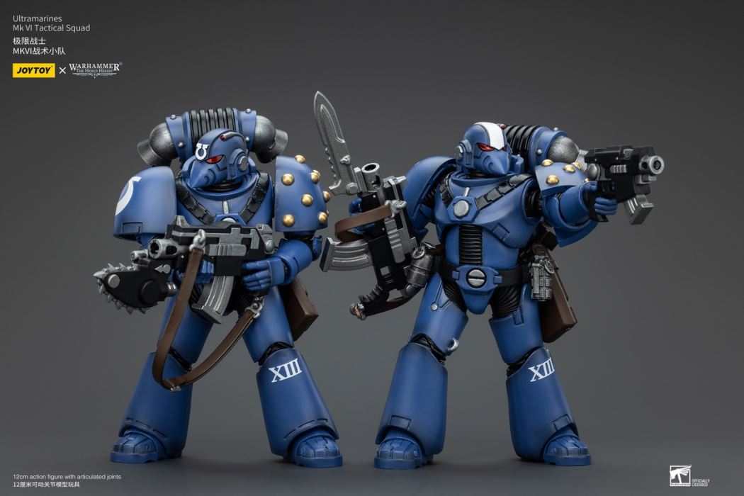Ultramarines - Legion Executive/MKIII Legion/MKVI Tactical Squad 1/18