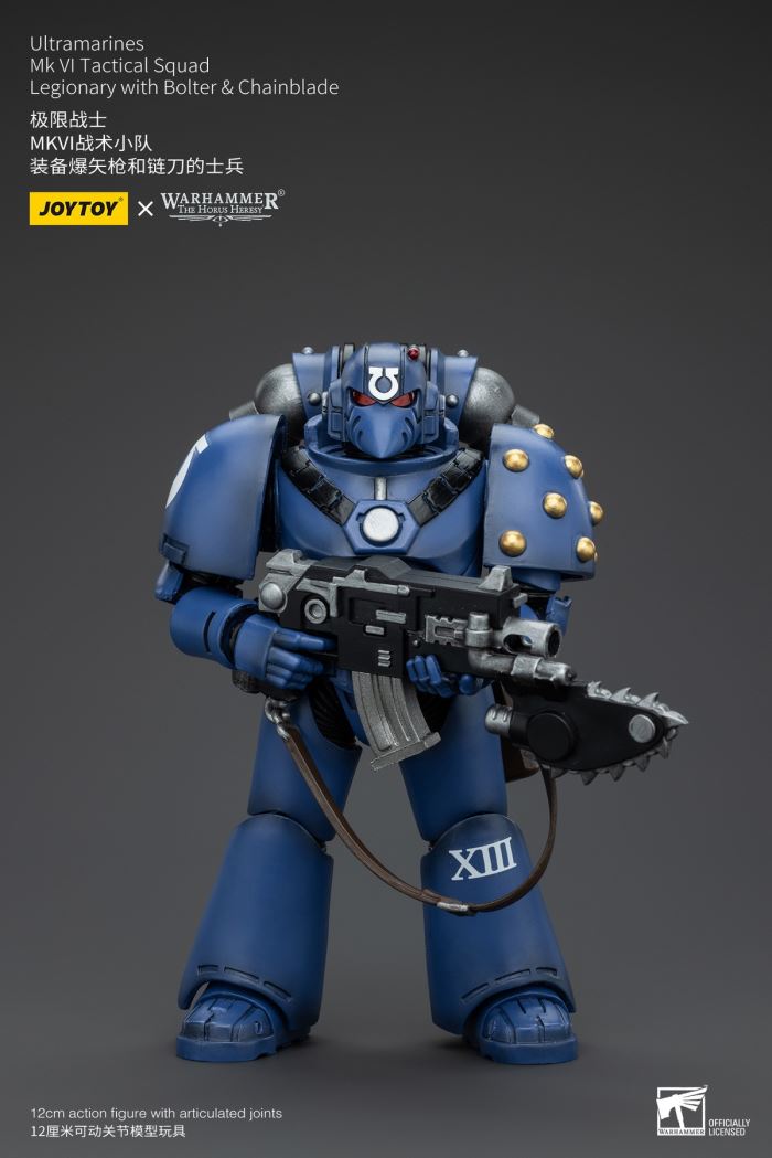 Ultramarines - Legion Executive/MKIII Legion/MKVI Tactical Squad 1/18