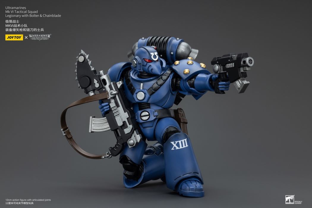 Ultramarines - Legion Executive/MKIII Legion/MKVI Tactical Squad 1/18