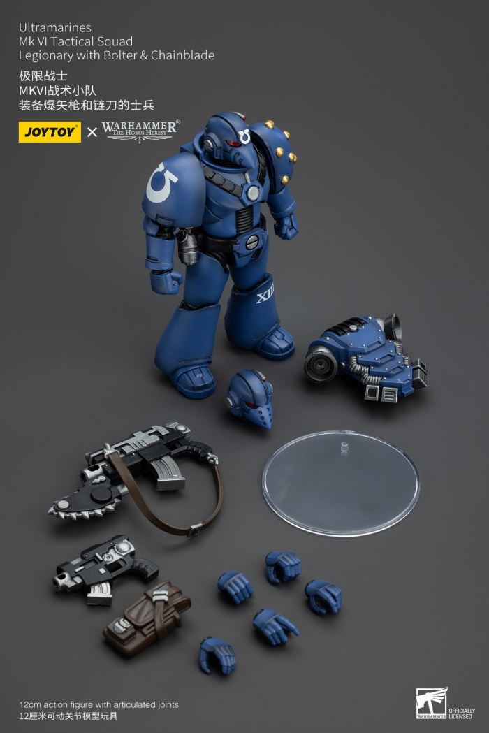 Ultramarines - Legion Executive/MKIII Legion/MKVI Tactical Squad 1/18