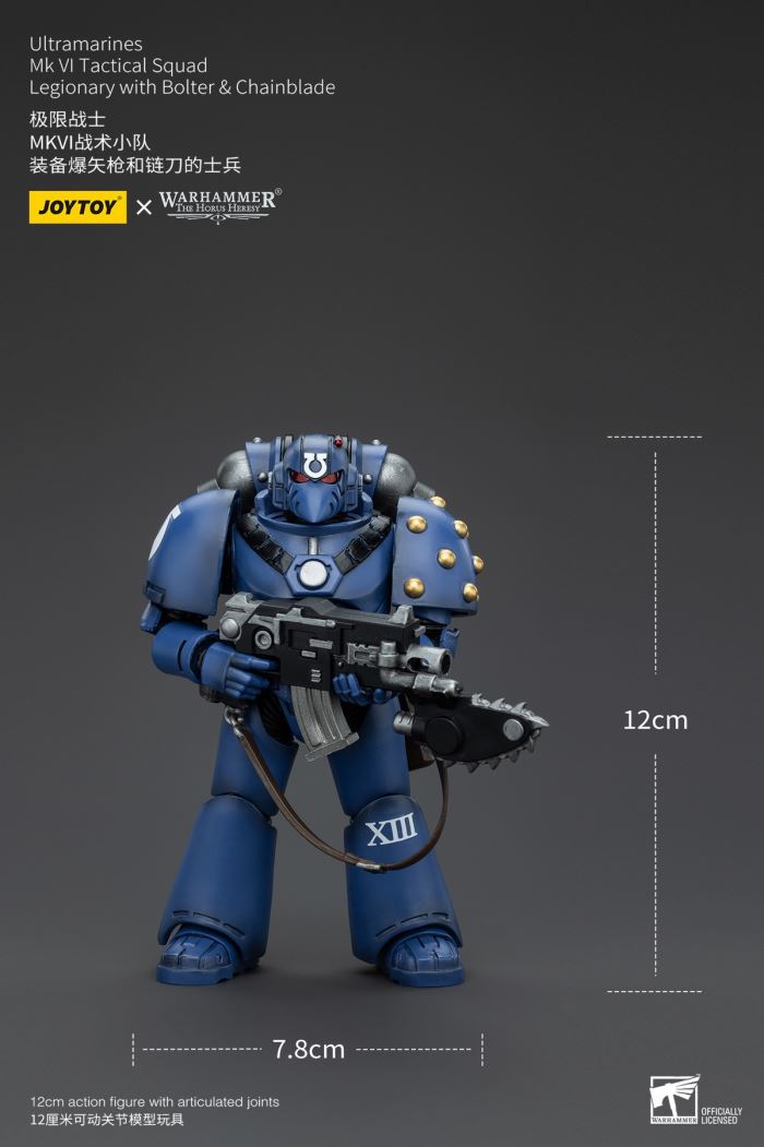 Ultramarines - Legion Executive/MKIII Legion/MKVI Tactical Squad 1/18