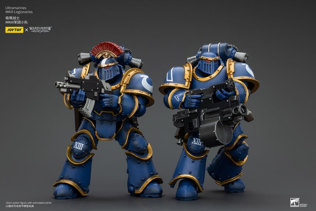 Ultramarines - Legion Executive/MKIII Legion/MKVI Tactical Squad 1/18