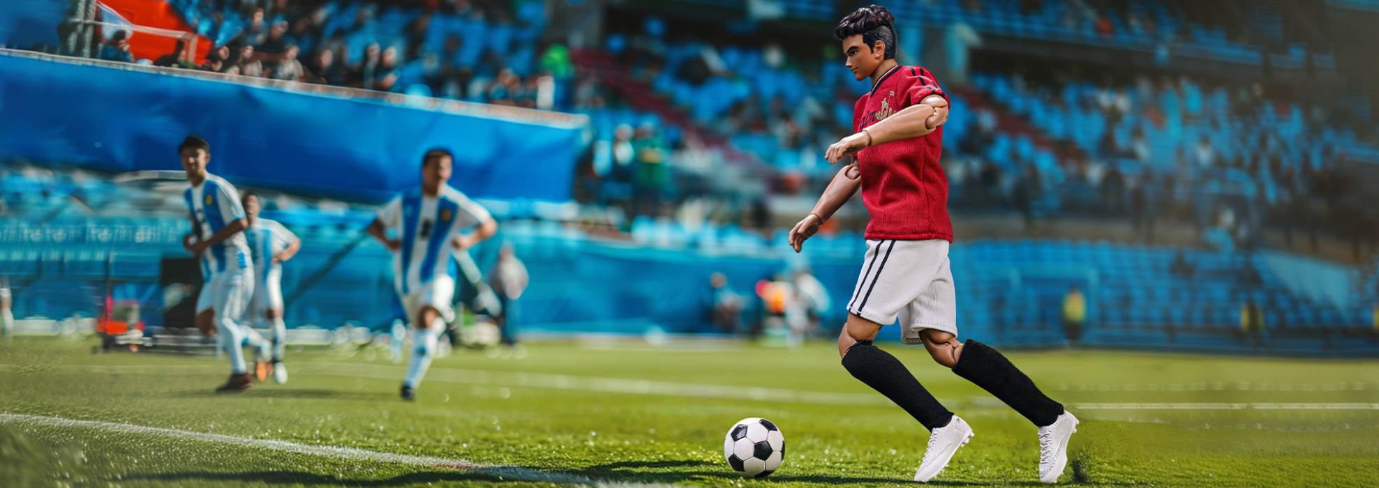 Football players - Red Team / Blue Team