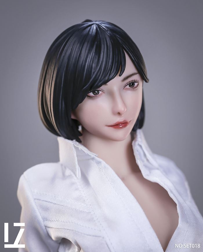 Enlightenment Teacher Female Head Sculpture 1/6