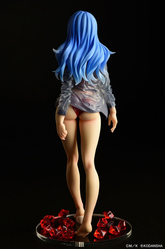 FAIRY TAIL Juvia Lockser Gravure_Style Red Bikini!! Sheer Wet Shirt SP 1/6