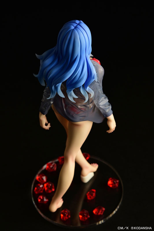 FAIRY TAIL Juvia Lockser Gravure_Style Red Bikini!! Sheer Wet Shirt SP 1/6
