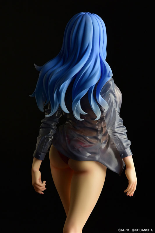 FAIRY TAIL Juvia Lockser Gravure_Style Red Bikini!! Sheer Wet Shirt SP 1/6