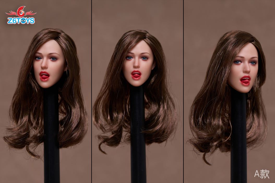 female head sculpt [ZC009] 1/6