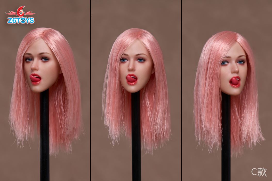 female head sculpt [ZC009] 1/6