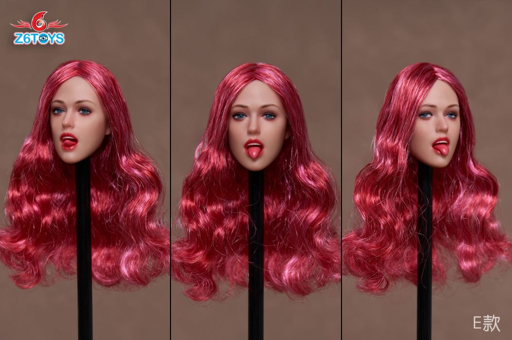 female head sculpt [ZC009] 1/6