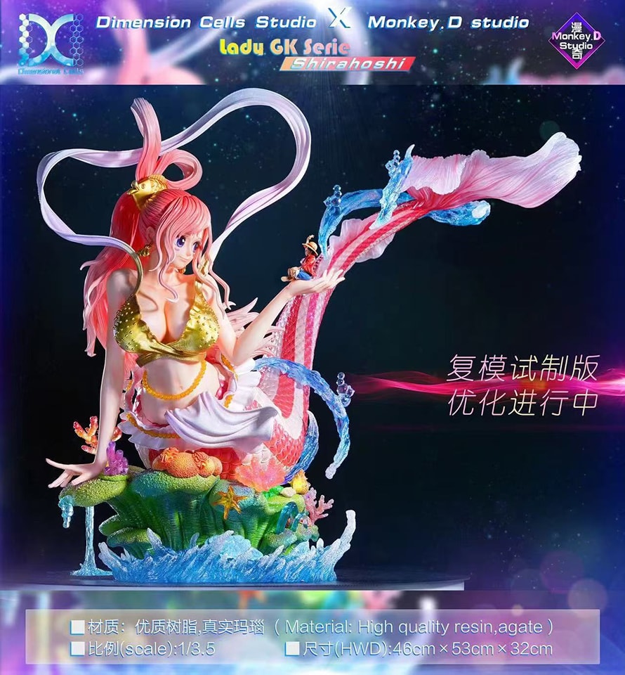 Shirahoshi & Luffy - One piece