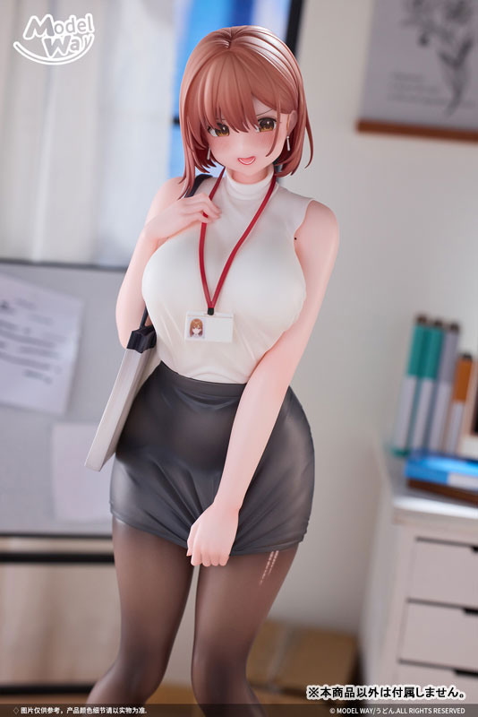 OL-chan illustration by Udon. 1/6