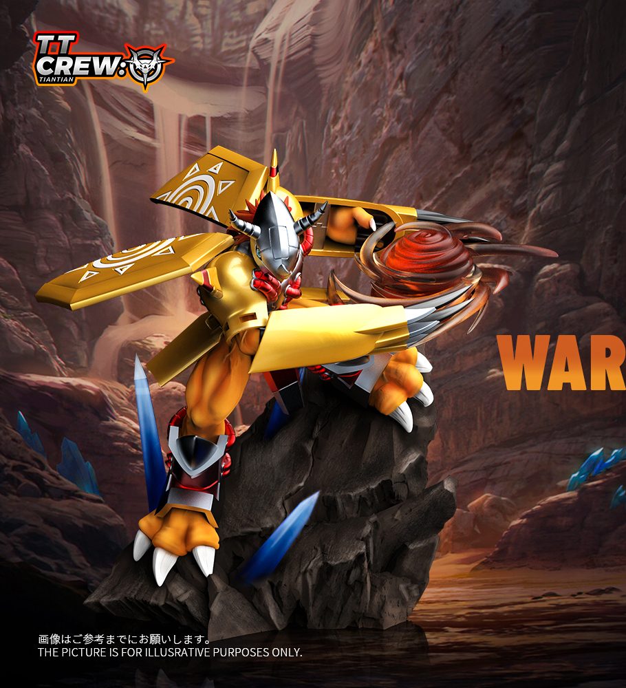 WarGreymon & BlackWarGreymon & ChaosBlackWarGreymon - Digimon
