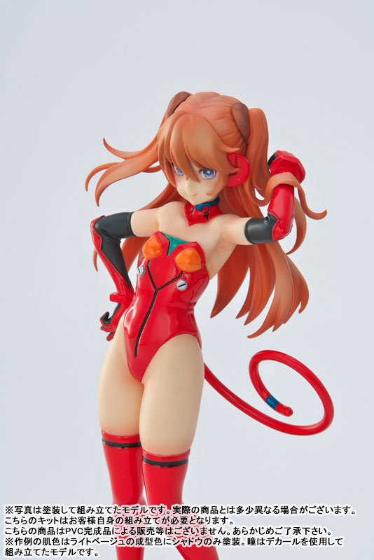 Evangelion Grimrock! PLUS 1/8 Scale Resin Cast Assembly Kit Asuka / Rei / Mari