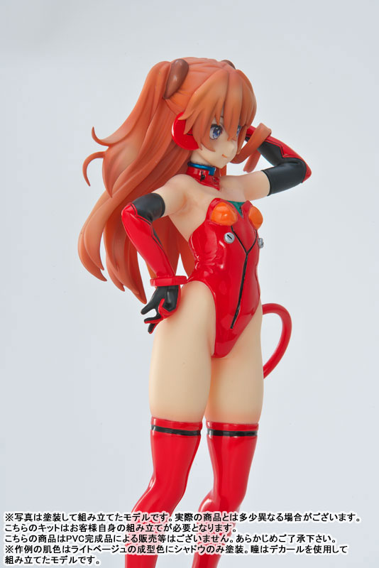 Evangelion Grimrock! PLUS 1/8 Scale Resin Cast Assembly Kit Asuka / Rei / Mari