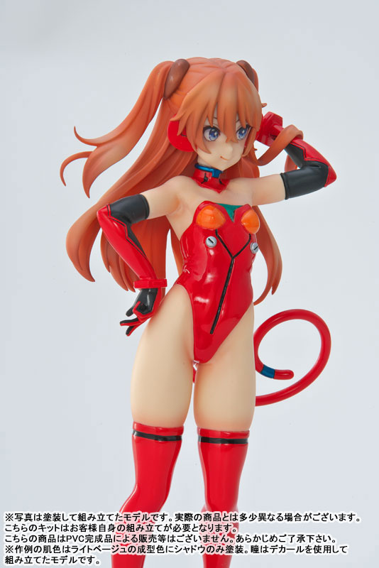 Evangelion Grimrock! PLUS 1/8 Scale Resin Cast Assembly Kit Asuka / Rei / Mari
