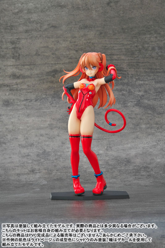 Evangelion Grimrock! PLUS 1/8 Scale Resin Cast Assembly Kit Asuka / Rei / Mari