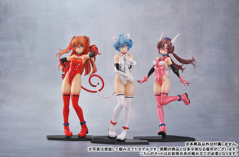 Evangelion Grimrock! PLUS 1/8 Scale Resin Cast Assembly Kit Asuka / Rei / Mari
