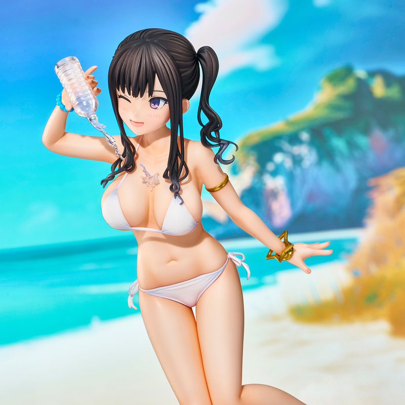 Kaedeko Illustration Miyuki Sasaki -Sumer Cloud White Bikini ver