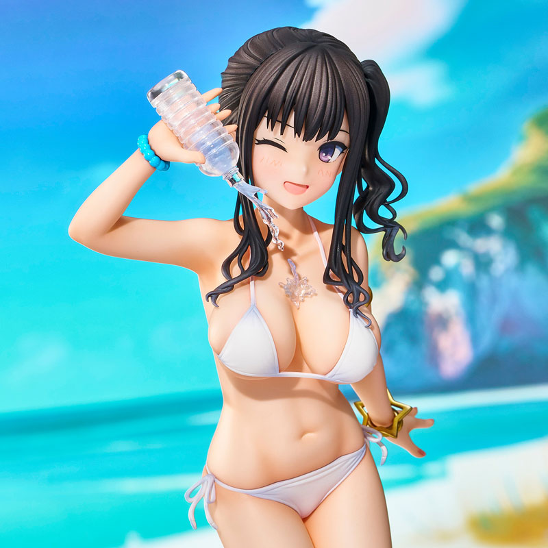 Kaedeko Illustration Miyuki Sasaki -Sumer Cloud White Bikini ver