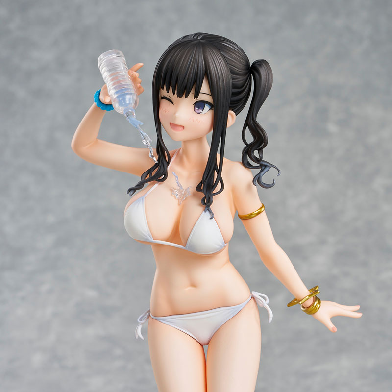 Kaedeko Illustration Miyuki Sasaki -Sumer Cloud White Bikini ver