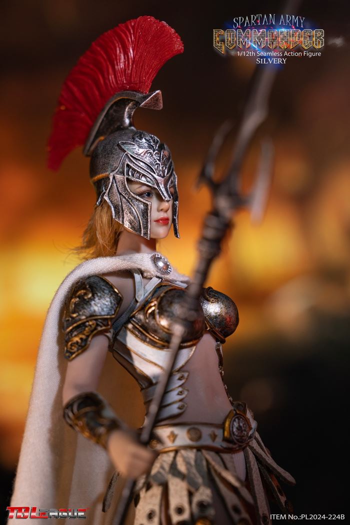 Spartan Army Commander- Silver 1/12