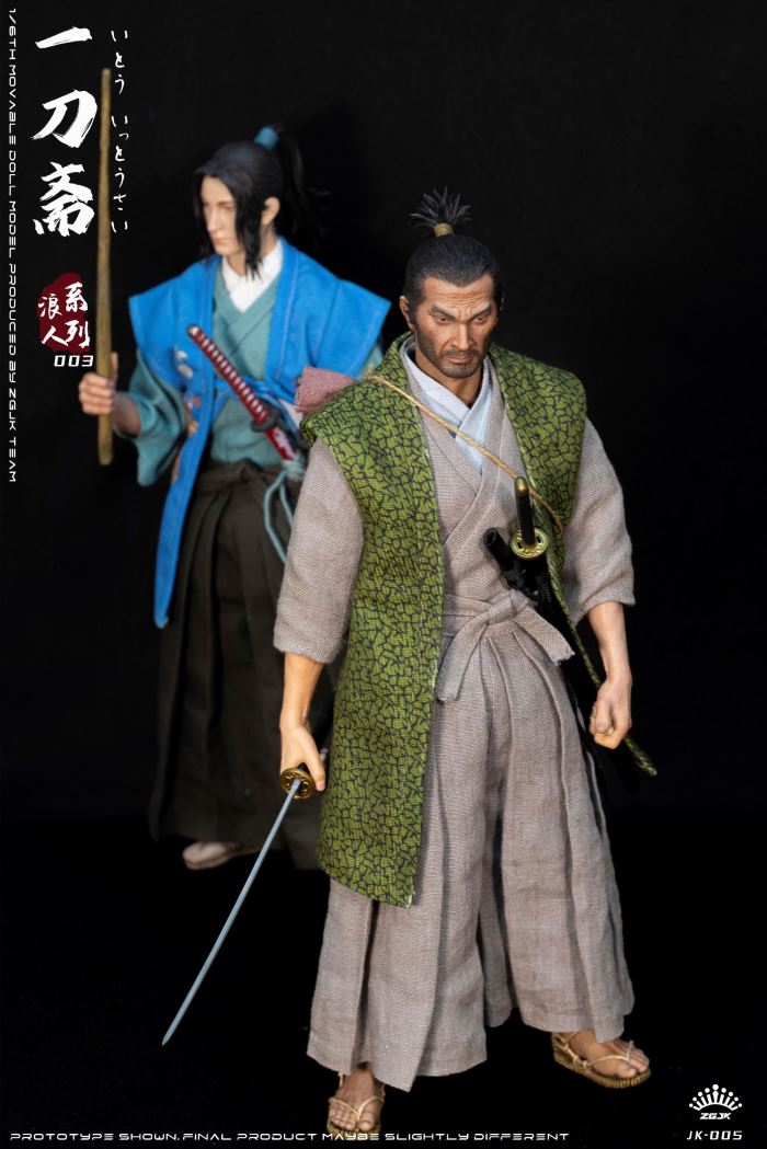 Ronin Series-Ito Ittosai movable doll (JK-005) 1/6
