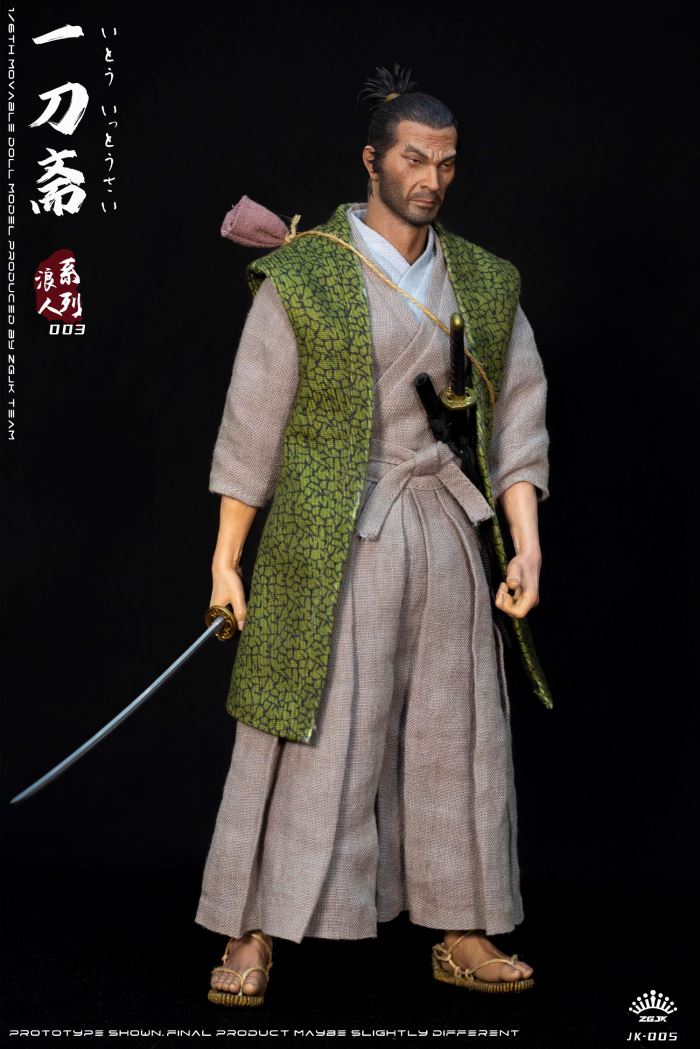 Ronin Series-Ito Ittosai movable doll (JK-005) 1/6