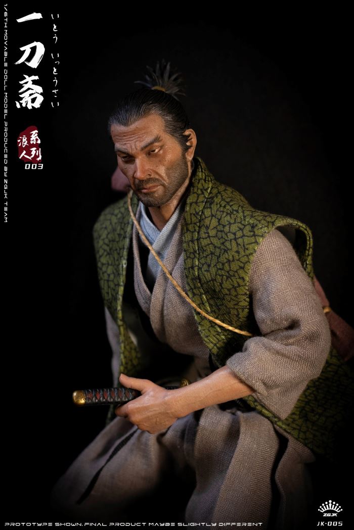 Ronin Series-Ito Ittosai movable doll (JK-005) 1/6