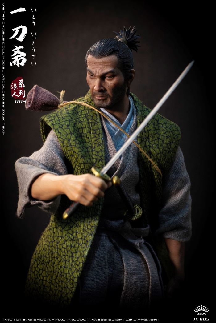Ronin Series-Ito Ittosai movable doll (JK-005) 1/6