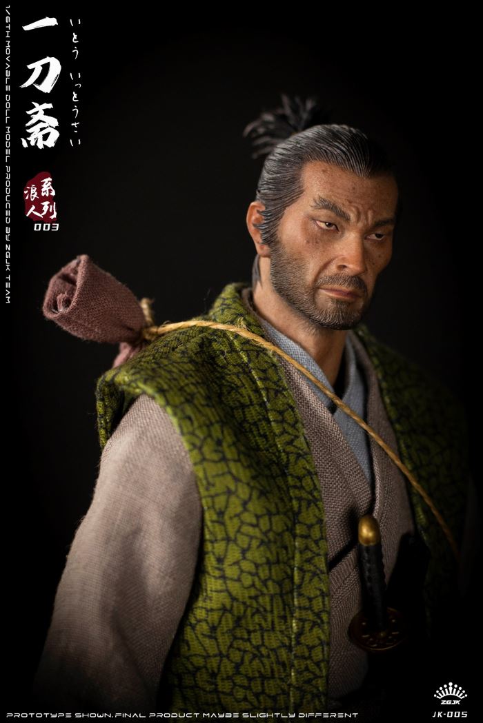 Ronin Series-Ito Ittosai movable doll (JK-005) 1/6