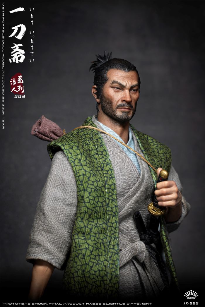Ronin Series-Ito Ittosai movable doll (JK-005) 1/6