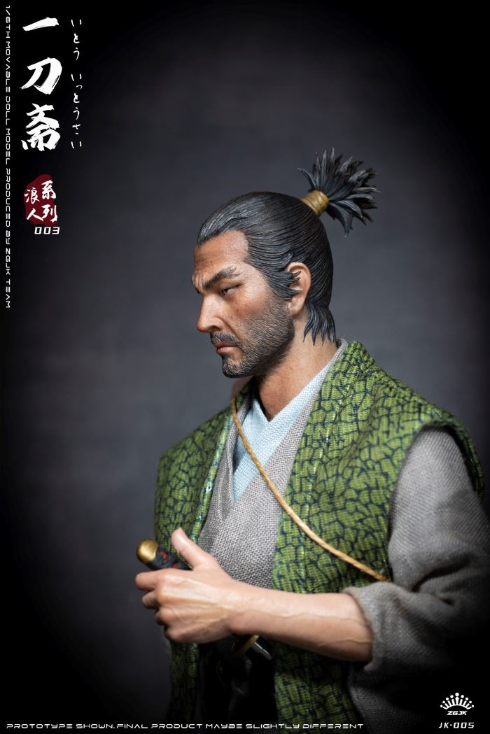 Ronin Series-Ito Ittosai movable doll (JK-005) 1/6