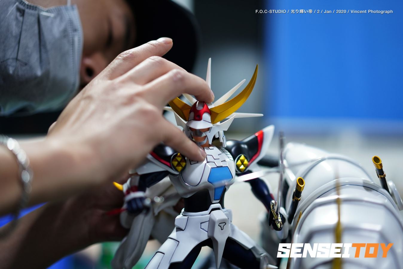 Ronin Warrior Samurai Trooper Kikoutei Emperor Sun White Tiger